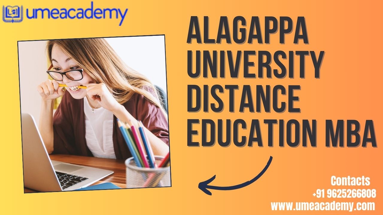 Alagappa University Distance Education Mba